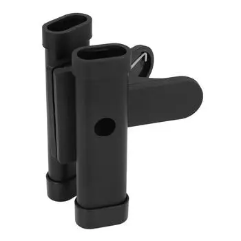 Держатель для барабанных палочек, металлическая конструкция из АБС-пластика, регулируемый угол зажима, контейнер для барабанных палочек для 2 пар палочек