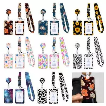 Держатель для бейджа с выдвижным зажимом для катушки для бейджа. Универсальный легкий держатель для удостоверений личности для медсестер, учителей, офисных работников. D