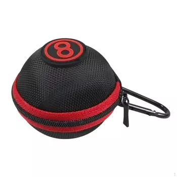 Держатель для бильярдного шара с зажимом для переноски тренировочного портативного туристического оборудования красный