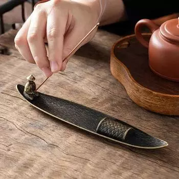 Держатель для благовоний Clear Context Термостойкая палочка для благовоний Курильница для чайной комнаты Курильница для дома Декор