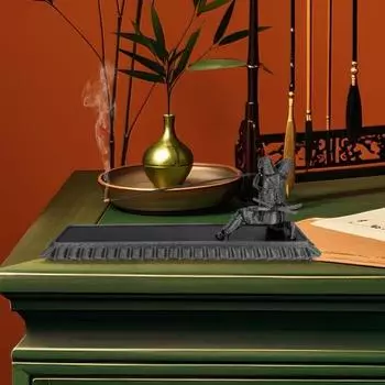 Держатель для благовоний «Самурай», пепельница, курильница для благовоний «Воин», домашний офис, медитация, йога, релаксация, украшение для домашнего офиса