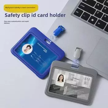 Держатель для больничного бейджа с зажимом для врачей и медсестер