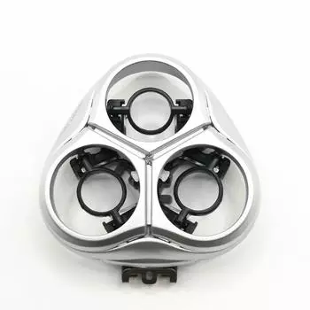 Держатель для бритвы + пластина для Philips SmartTouch-XL HQ9100XLCC HQ9140XLCC HQ9195XLCC HQ9199XLCC HQ 9190XLCC HQ9150 HQ9160 HQ9161 HQ9170 серебряный