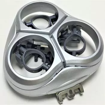 Держатель для бритвы + пластина для Philips SmartTouch-XL HQ9195 HQ9199 HQ9100XL HQ9140XL HQ9161XL HQ9170XL HQ9171XL HQ9195XL серебряный