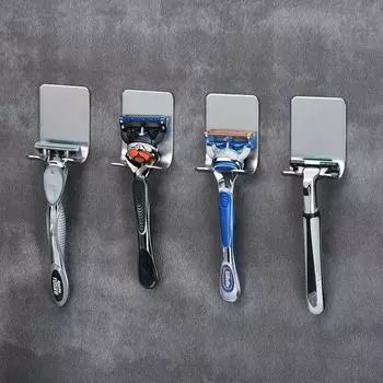 Держатель для бритвы в ванной: Настенная стойка для хранения бритв Default Items