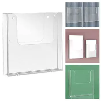 Держатель для брошюры, настенное крепление, буклет, демонстрационный стенд, акриловая стойка, листовка, брошюра для A5