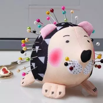 Держатель для булавки, симпатичная привлекательная ткань, чистый ремесленный швейный инструмент