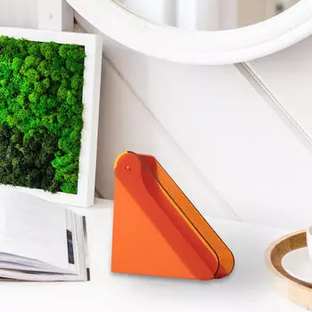 Держатель для бумаги для кофейного фильтра, диспенсер, пылезащитная крышка, подставка для дисплея оранжевый