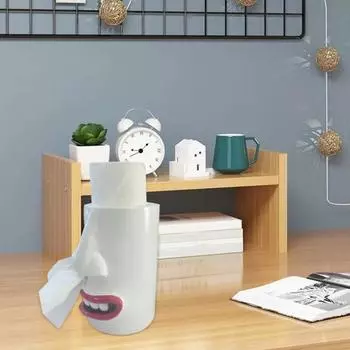 Держатель для бумаги, ручной работы, забавный диспенсер для салфеток, большая емкость, широко используемый диспенсер для салфеток, настольный