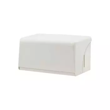 Держатель для бумажных полотенец GAONA, настенный, белый, гигиеничный, простой, сделано в Японии (Средний GA-ME006 слоновая кость