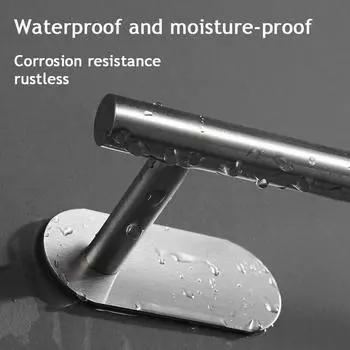 держатель для бумажных полотенец из нержавеющей стали, 1 шт., настенное крепление для рулона бумаги, стеллажи для туалета, дома, ванной комнаты, кухни, органайзер