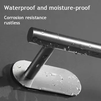 держатель для бумажных полотенец из нержавеющей стали, 1 шт., настенное крепление для рулона бумаги, стеллажи для туалета, дома, ванной комнаты, кухни, органайзер