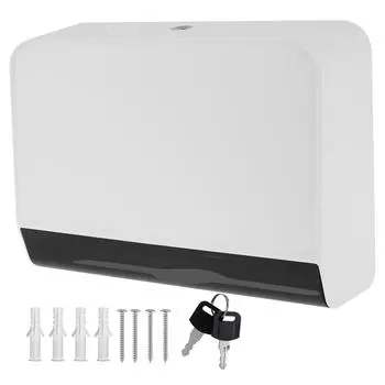 Держатель для бумажных полотенец, настенный ящик, диспенсер для бумажных полотенец, неперфорированный ящик для хранения туалетной бумаги в ванной