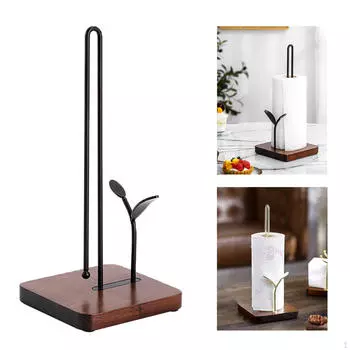 Держатель для бумажных полотенец, прочный комплект - держатель для рулонов с отрывным ремнем, декоративная подставка для салфеток Bronze B