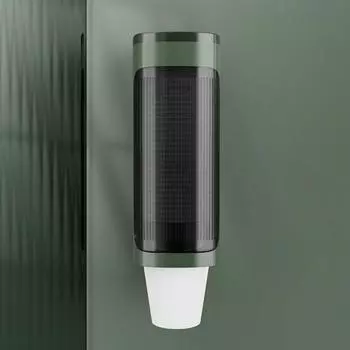 Держатель для бумажных стаканчиков, видимый пыленепроницаемый, противоскользящий, удобное украшение для дома, одноразовый дозатор, товары для дома зелёный