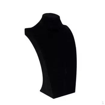 Держатель для бюста с черным ожерельем 29x17x9.5cm