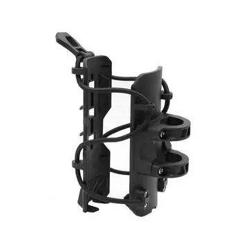 Держатель для бутылки для мотоцикла, регулируемый и быстросъемный бампер, держатель для бутылки, крепление на задний багажник чёрный