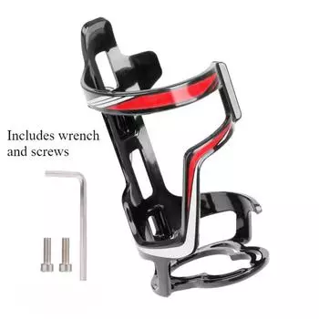 Держатель для бутылки с водой для велосипеда, держатель для бутылки с водой для горного велосипеда красный черный