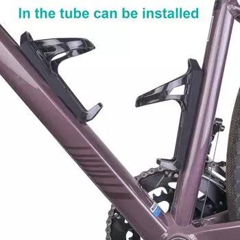 Держатель для бутылки с водой для велосипеда AirTag Locator Mount, легкий, универсальный, для горного велосипеда, шоссейного, горного, велосипеда, держатель для стакана с водой, стойка для хранения велосипеда чёрный