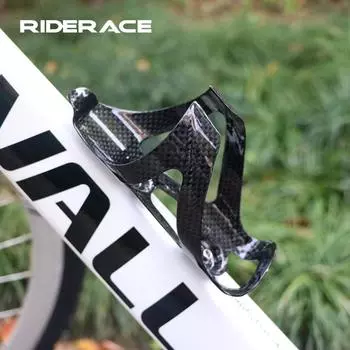 Держатель для бутылки с водой для велосипеда, полностью из углеродного волокна, рама для чайника, сверхлегкий держатель для горного велосипеда, велосипедное снаряжение, матовый/глянцевый