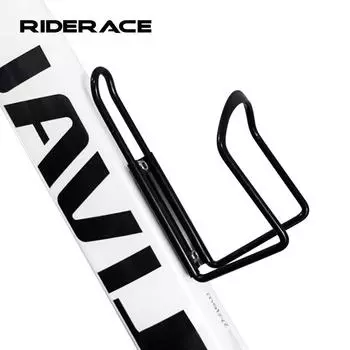 Держатель для бутылки с водой для велосипеда, держатель для бутылки из алюминиевого сплава для горного велосипеда, стойка для напитков для езды на открытом воздухе, аксессуары для велоспорта чёрный