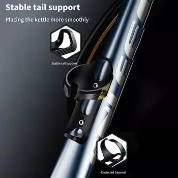 Держатель для бутылки с водой для велосипеда, сверхлегкий пневматический держатель для стакана, держатель для бутылки из углеродного волокна для велосипеда, аксессуары для велоспорта зелёный