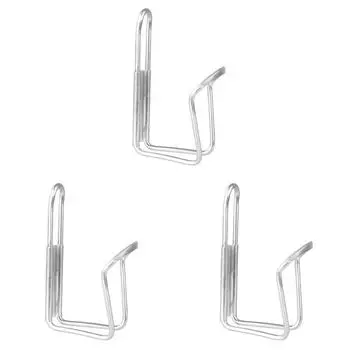 Держатель для бутылки с водой из алюминиевого сплава, подставка для велосипеда MTB, подставка для чайника (Серебряный)