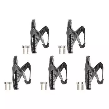 Держатель для бутылки с водой на велосипеде, клетка для чайника из стекловолокна для шоссейного велосипеда (черный)