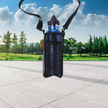 Держатель для бутылки с водой, рукав для пляжной сумки для занятий спортом, мужчин и женщин серый