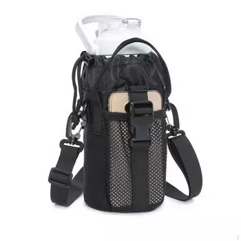 Держатель для бутылки с водой, спортивный чехол для подарка, для езды на велосипеде и на открытом воздухе Black