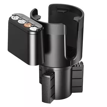 Держатель для бутылок для питья в автомобиле, подставка для стаканов с кофе и водой, контейнер для телефона, органайзер с подносом, внутренние аксессуары 2