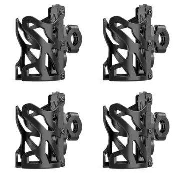 - Держатель для бутылок из АБС-пластика для велосипеда, мотоцикла, держатель для бутылок с водой для велосипеда (черный)