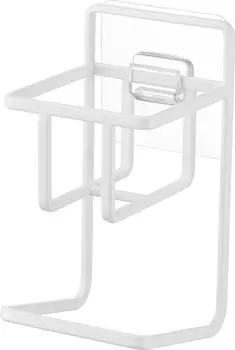 Держатель для бутылок с губкой Yamazaki Jitsugyo Film Hook, белый, примерно Ш7 x Г7 x крючок, не держатель для губки Tower, легко устанавливается в любом положении 7147 & белый