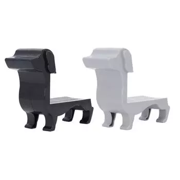 Держатель для бутылок вина Sausage Dog, многофункциональный пластиковый настольный кухонный органайзер для вина Black