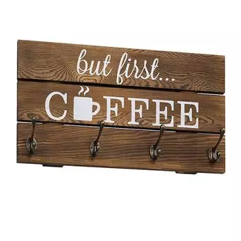 Держатель для чашки для воды в фермерском доме, кружка для кофейной чашки, настенная кофейная кружка