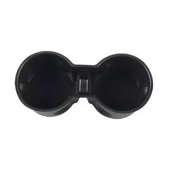 Держатель для чашки на центральной консоли, противоударный ограничитель, держатель для чашки с водой, лоток-органайзер для консоли, авто чёрный