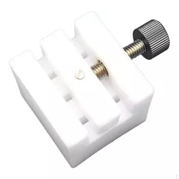 Держатель для часового ремешка, квадратный, легкий, с прорезями белый