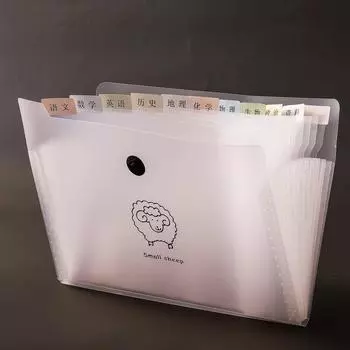 Держатель для чеков Сумка для хранения файлов Сумка для органов Папка для счетов Органайзер для документов Сумка для хранения контрольной бумаги 3 grids-koala