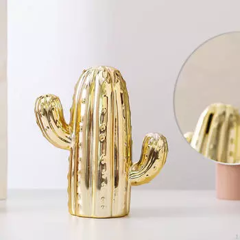 Держатель для денег-копилки для домашнего декора и подарков золотой