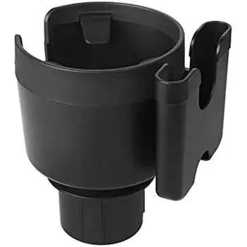 Держатель для детской бутылочки с молоком Расширяемый автомобильный держатель для чашки 2-в-1 Держатель для напитков Держатель для телефона 17x14x12cm