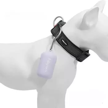 Держатель для диспенсера для собачьих какашек с карабином для путешествий на открытом воздухе для сбора отходов домашних животных Силиконовые аксессуары Экологичные товары Товары мятный