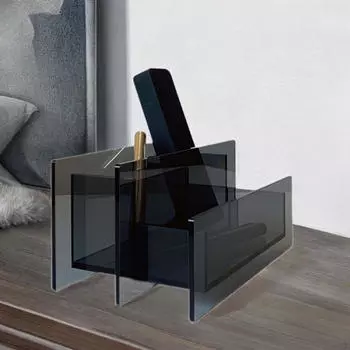 Держатель для дистанционного управления хранением с органайзером на 3 слота для прикроватной тумбочки