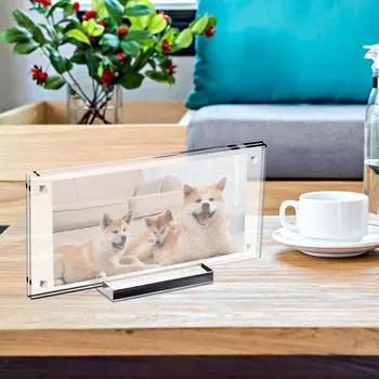 Держатель для долларовых купюр, настольный дисплей с основанием, прочный, простой, износостойкий, акрил