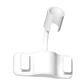 Держатель для душа для ванной комнаты с высокой несущей способностью, настенный держатель для душа белый