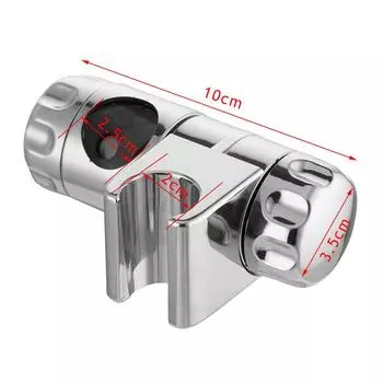 Держатель для душевой лейки, кронштейн для душевой стойки, универсальный, ручной, регулируемый, аксессуары для ванной комнаты, держатель для шланга, ползунок, зажим, основание