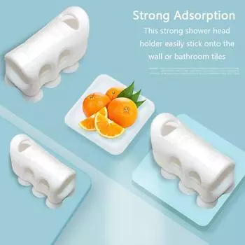 Держатель для душевой лейки с присоской для домашнего душа, регулируемый держатель, силиконовая настенная присоска, подставка для вакуумной чашки, аксессуары для ванной комнаты CHINA