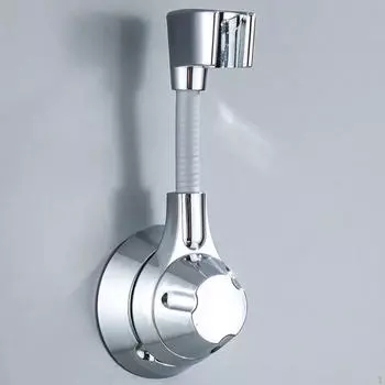 Держатель для душевой лейки с регулируемым углом наклона, простая установка, настенный декоративный распылитель Matt Black