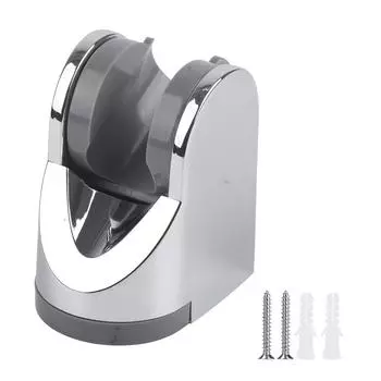 Держатель для душевой лейки, вращающийся, регулируемый, настенный, кронштейн для душа, подставка для ванной комнаты