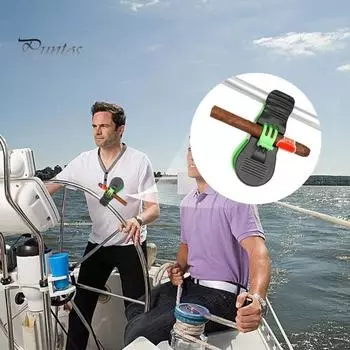 Держатель для дыма для гольфа, тележка для гольфа, зажим для подставки для дыма, пластиковая сумка для гольфа, зажим для тележки, дымовой маячок, аксессуары для гольфа для мужчин, гольфисты оранжевый