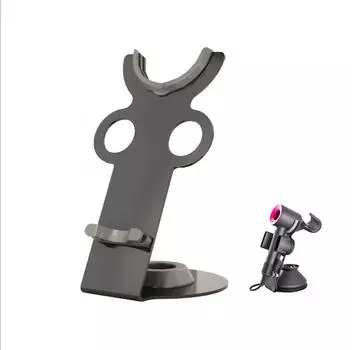 Держатель для фена для ультразвукового фена Dyson, магнитный держатель с организатором кабеля питания, кронштейн из алюминиевого сплава, органайзер для ванной комнаты